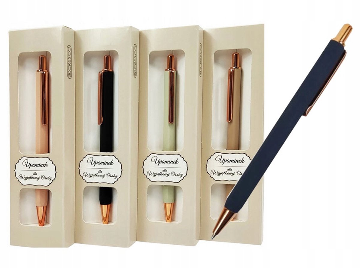 Hexagon Pen met Geschenkdoos - Elegante Soft Touch Schrijver