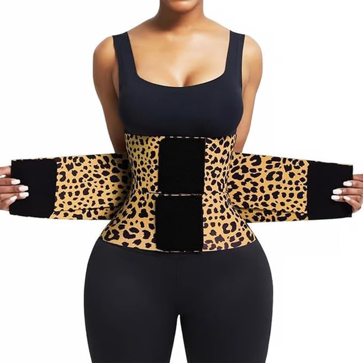 Buiigordel voor Dames - Taille-korset en Body-Shaper met Drievoudige Wikkeling - Plus Size Beschikbaar