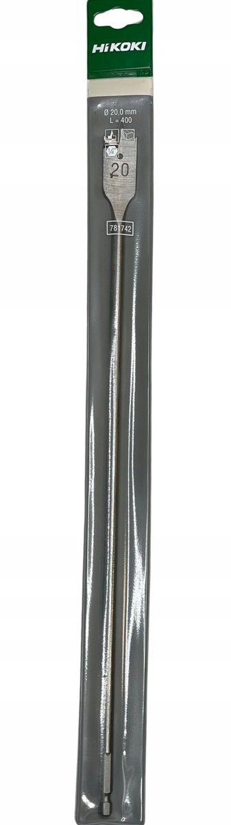 Hikoki PIórko boor 20x400mm 1/4" zeskant - Hotboor