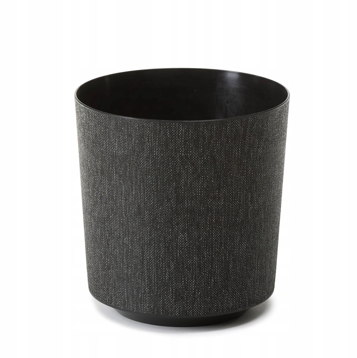 Lamela Gama Pot 19cm Zwart Kunststof - Stijlvolle Bloempot