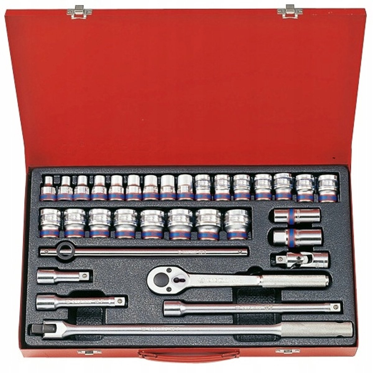 King Tony Doppelsleutelset 1/2" 8-32mm 33 Delig Metaal