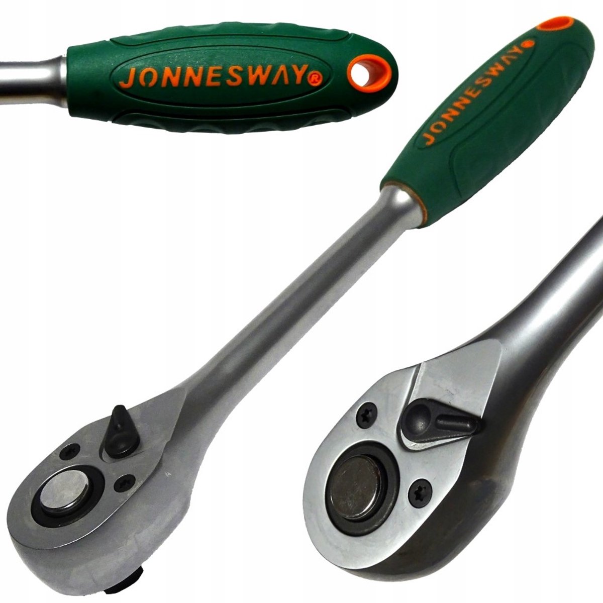 Jonnesway Ratelsleutel 1/2" 27cm 36 Tanden - Professioneel en duurzaam
