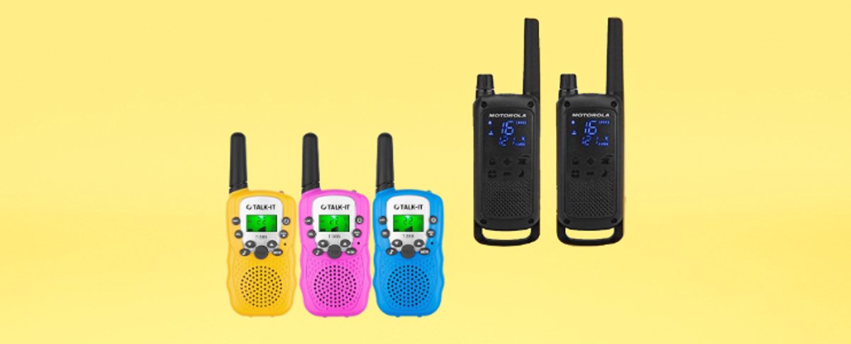 Ontdek walkietalkies Ontdek walkietalkies