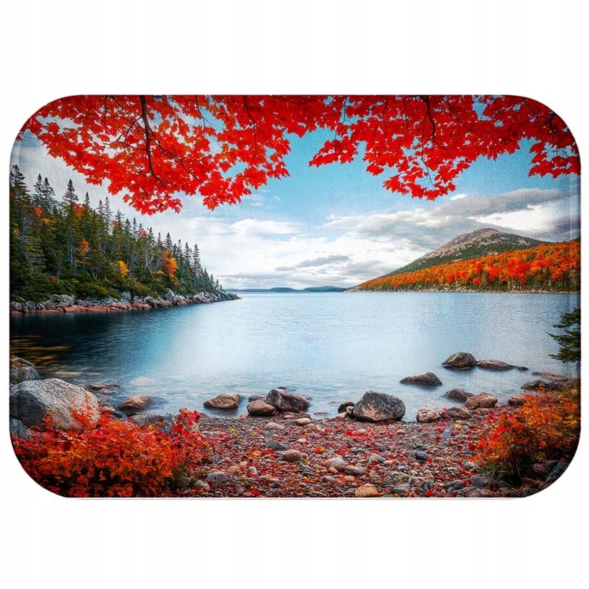 Zachte Antislip Badkamermat 60x40cm - Stijlvol & Sneldrogend