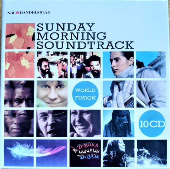 Sunday Morning Soundtrack World Fusion - 10 cd Boxset- Astrud Gilberto, Stan Getz, Christina Branco, The Crusaders, Mercedes Sosa, John McLaughlin,