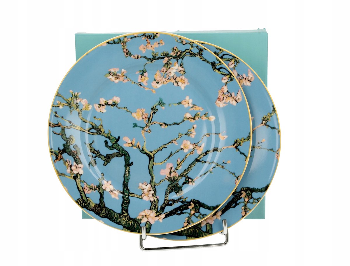 Duo Almond Blossom Dessertschaaltjes Set van 2 - Van Gogh Kunst