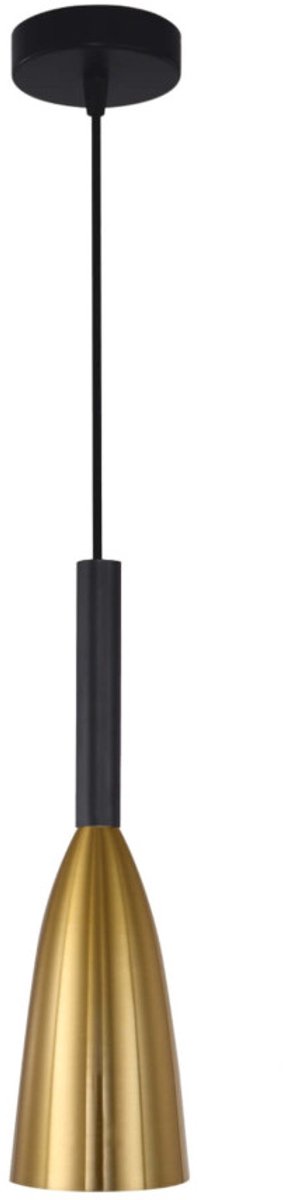Solin Goud Zwart Hanglamp - Stijlvolle Verlichting voor Woonkamer & Kantoor