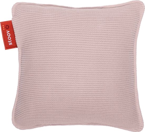 Stoov S2 Warmtekussen | Ploov Old Pink | Duurzaam & Draadloos | Infrarood warmtekussen | 45x45 cm | Pro batterij