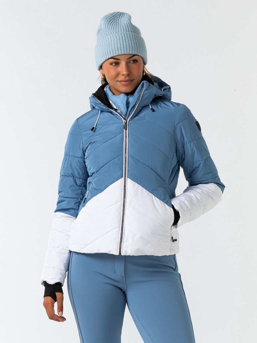 FALCON solana jacket Ski jack dames Lichtblauw
