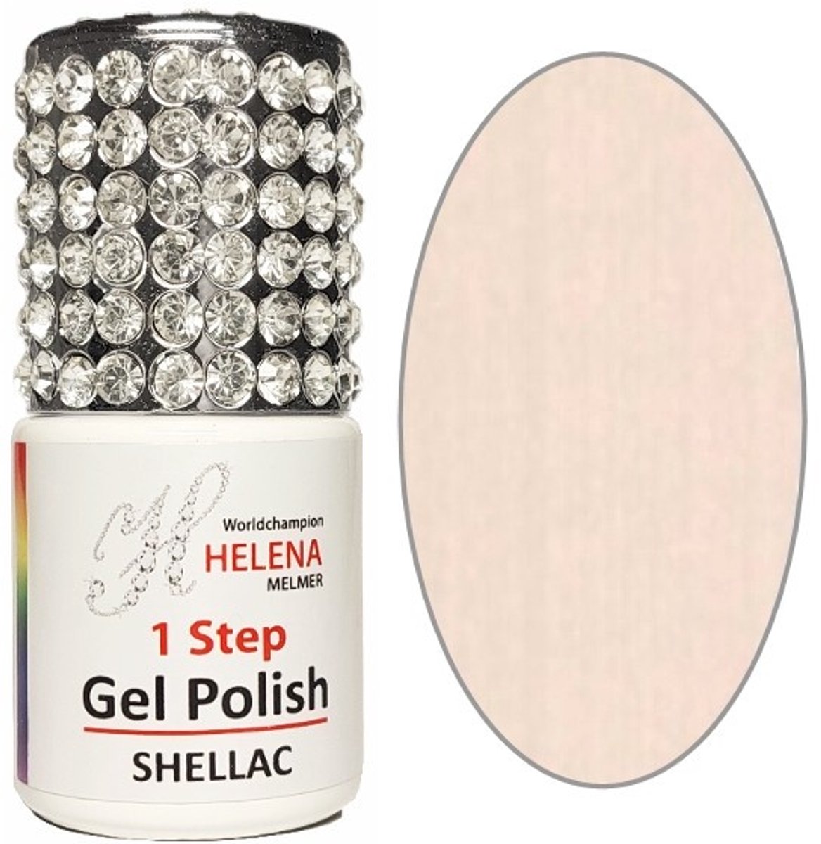 Helena - 1 Step Gel Polish - Zacht Beige, Natuurlijke Huidtint - 046