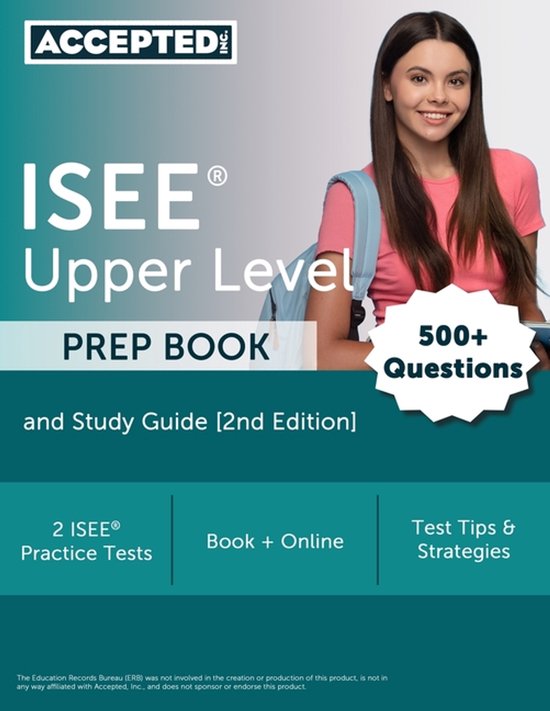 ISEE Upper Level Prep Book - cover