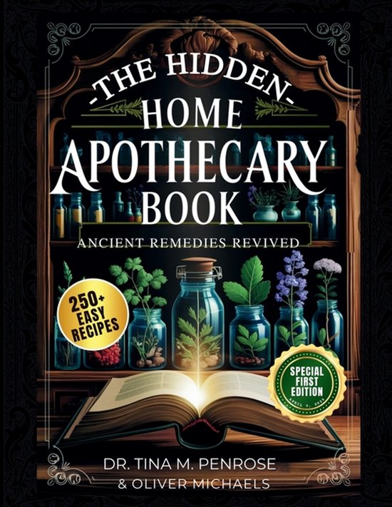 The Hidden Home Apothecary Book - cover