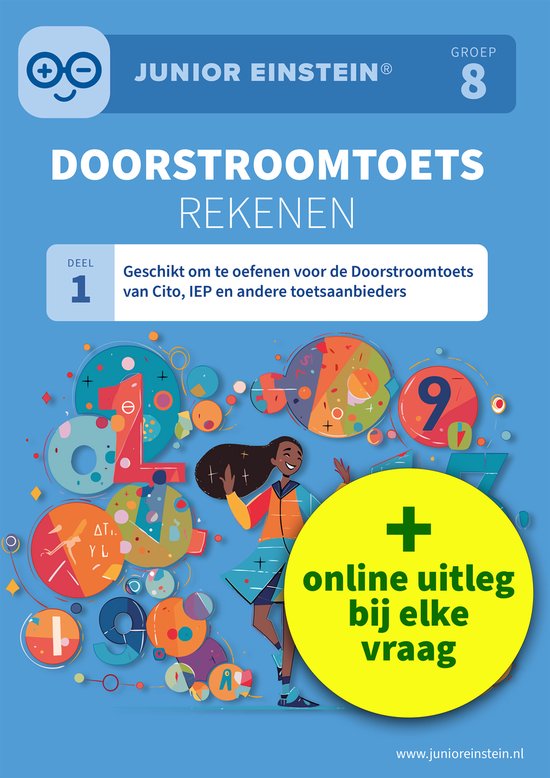 Doorstroomtoets Rekenen 1 groep 8 - cover