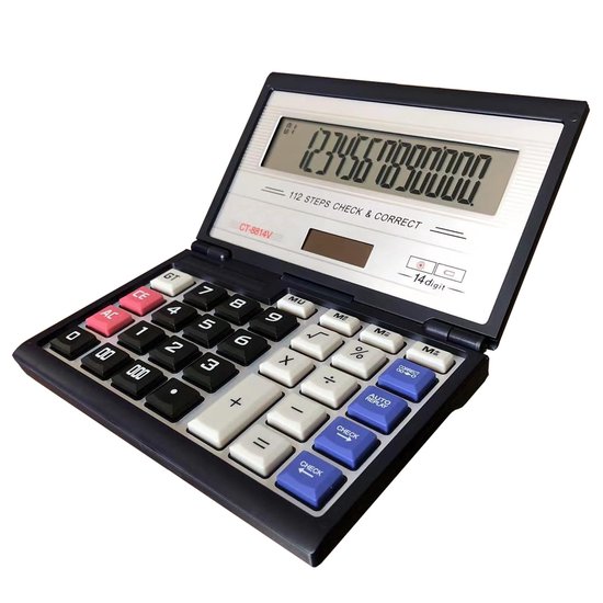 Casio SL-300VER Bureaurekenmachine - Solar & Batterij Met Draaibaar Deksel