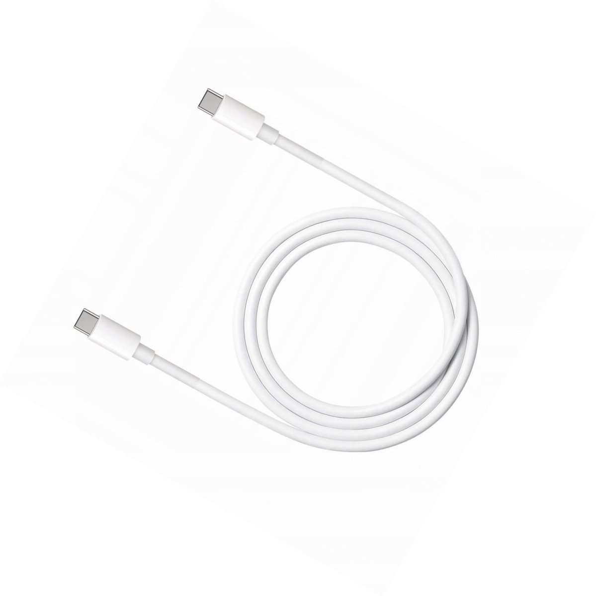 Maxlife USB-C naar USB-C kabel 2m Wit - Snel Laden