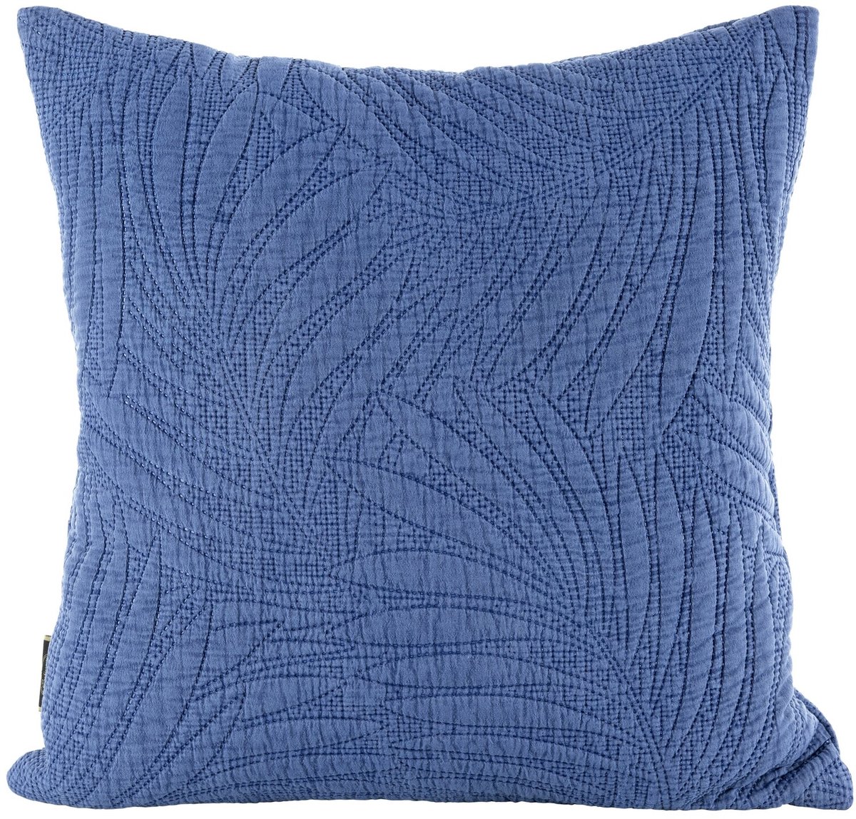 Kussenhoes Stone 45x45 cm Blauw - Stonewash Polyester