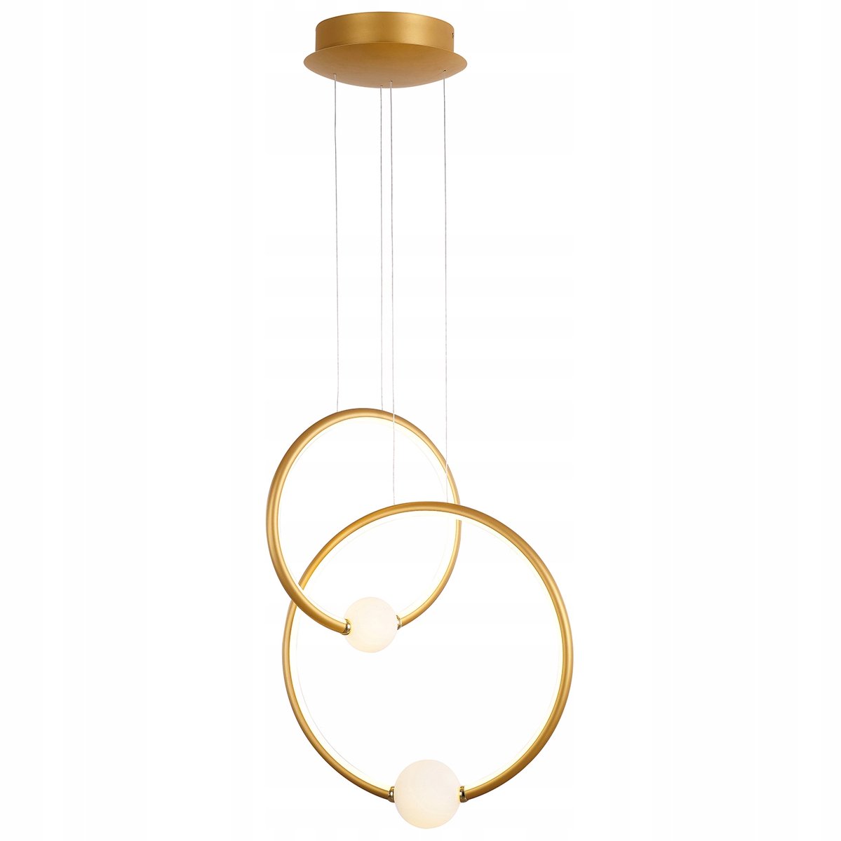 Italx Lozena LED Plafondlamp Goud - 43cm