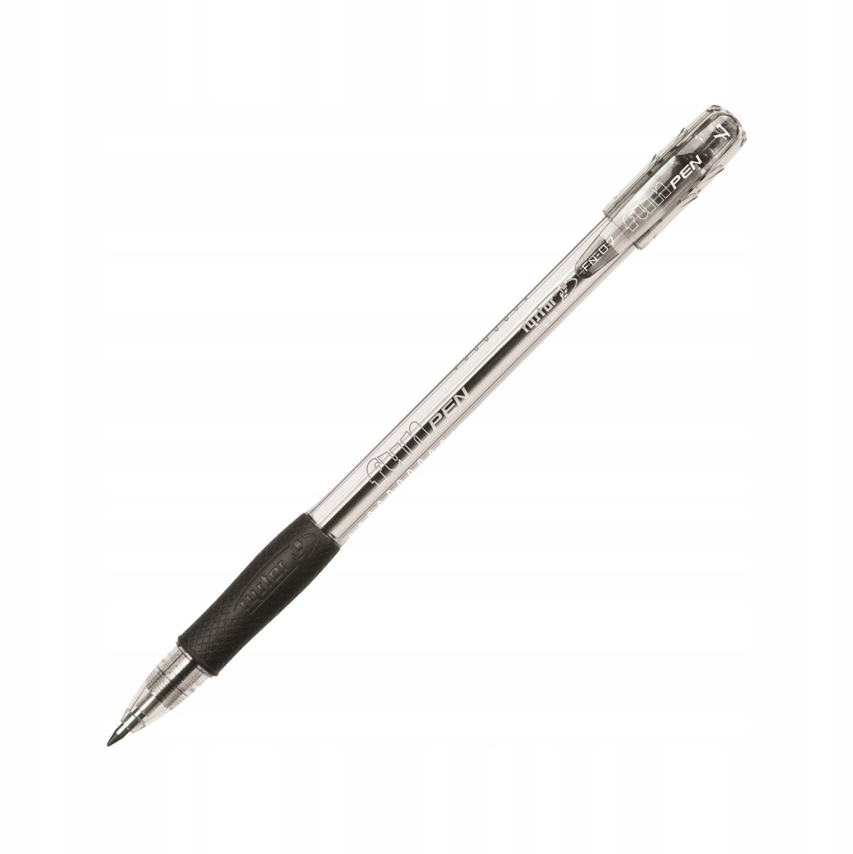 Rystor Fun Pen Zwart - Stijlvolle Schrijver met Lange Schrijflijn