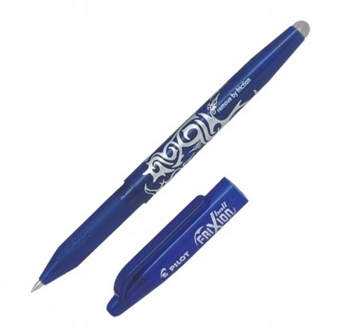 PILOT FriXion Uitwisbare Pen Blauw + 3 Vullingen + Markeerstift