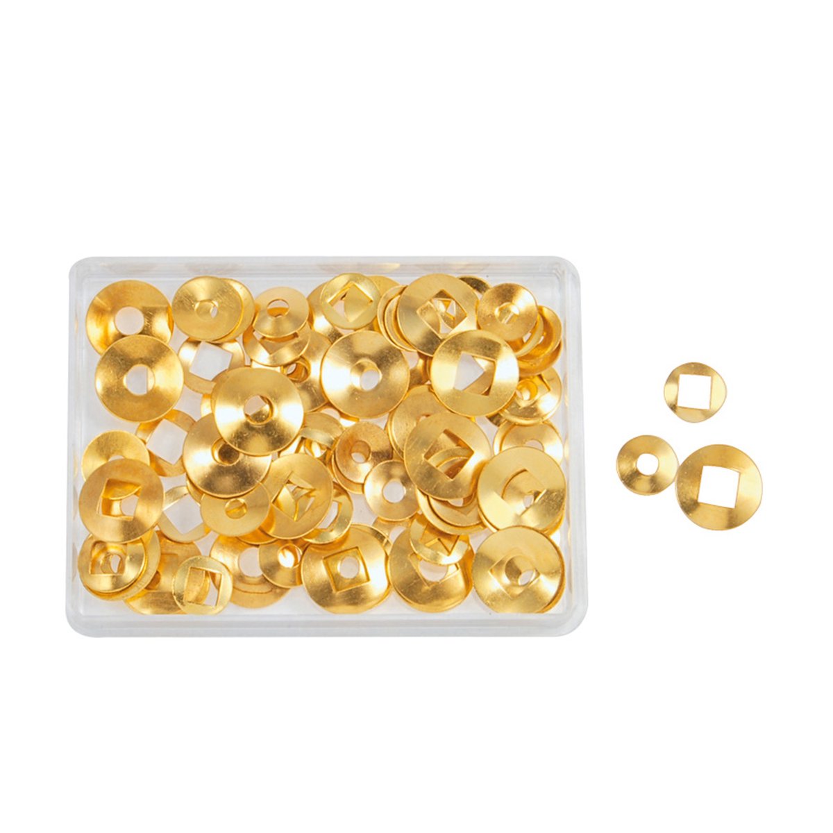 Wijzerschijven voor grote uurwerken, messing