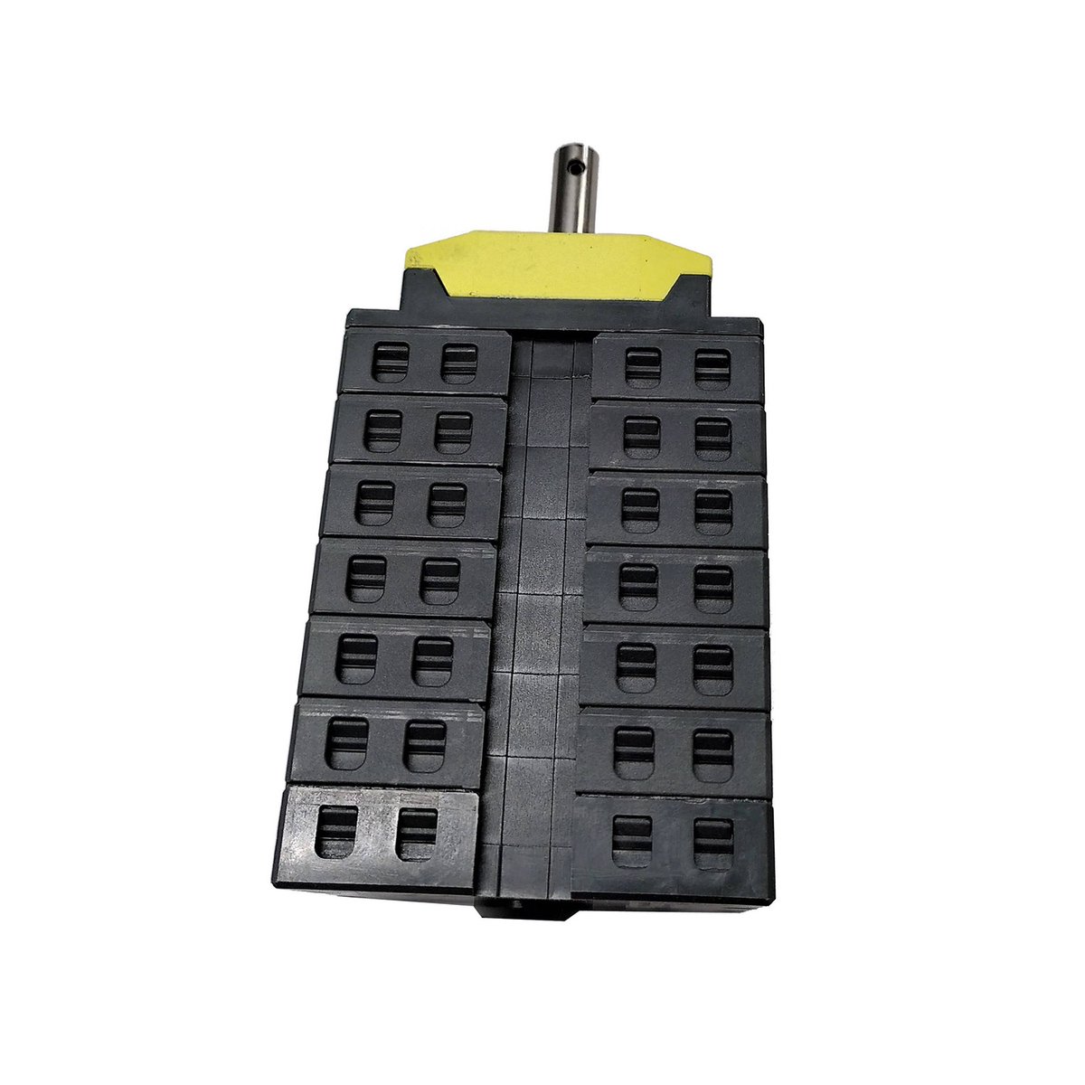 SELVA-schakelaar (X85.16R6H-A-X0128), 6-polig, 850 V, AC-DC, 16 A, zwart, AAN-UIT