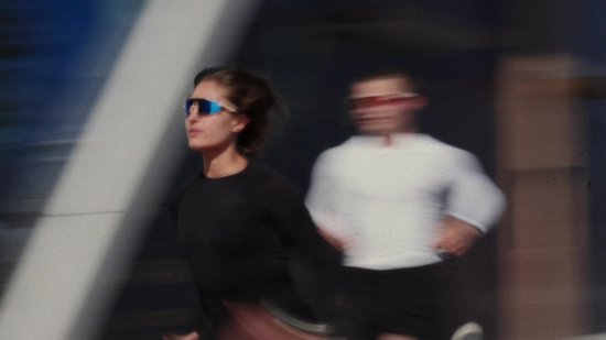 FALKE RU4 Invisible Hardloopsokken anti blaren, gemiddelde padding katoen sportsokken dames zwart - Maat 39-40