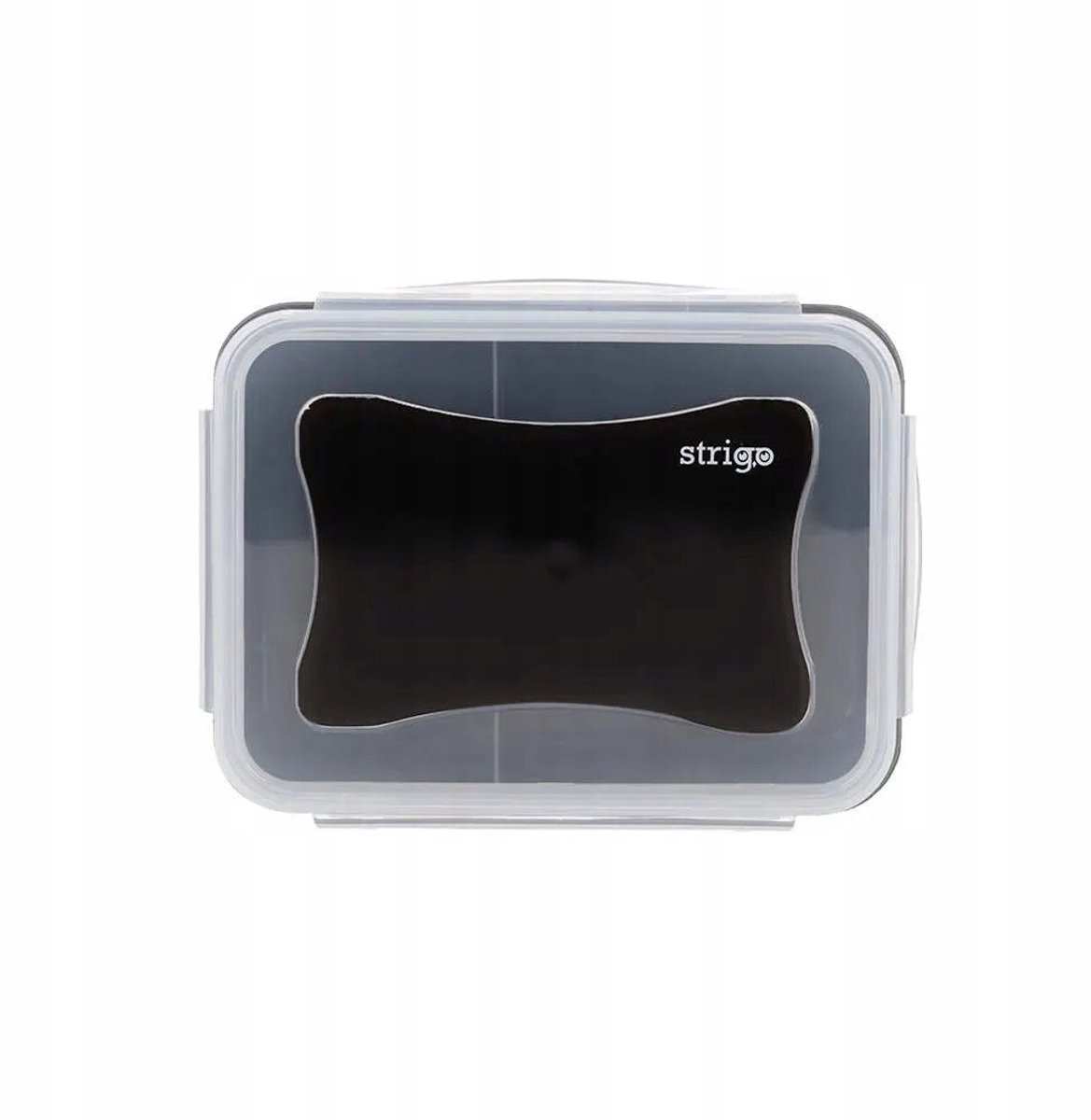 Strigo Classic Lunchbox Zwart - 2 Vakken