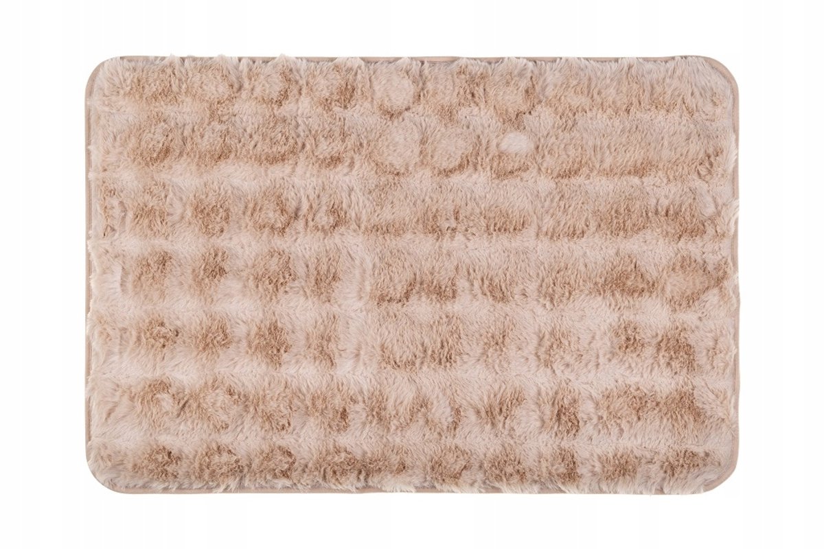 Zachte Beige Badmat 60x90cm - Antislip Polyester