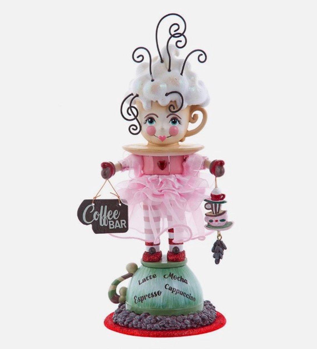 Kurt Adler Notenkraker Coffee Girl