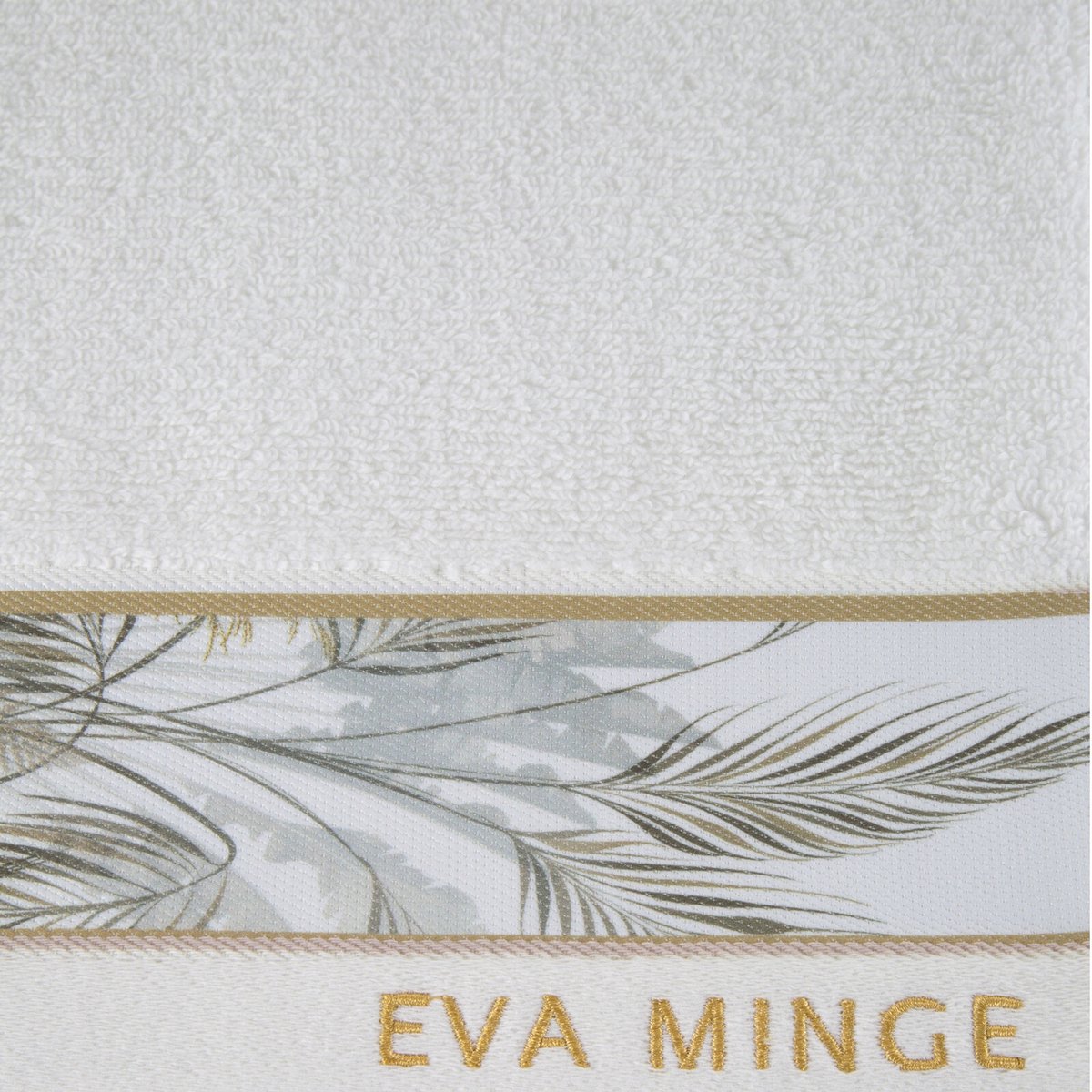 Eva Handdoek 30x50 cm Wit - 100% Katoen