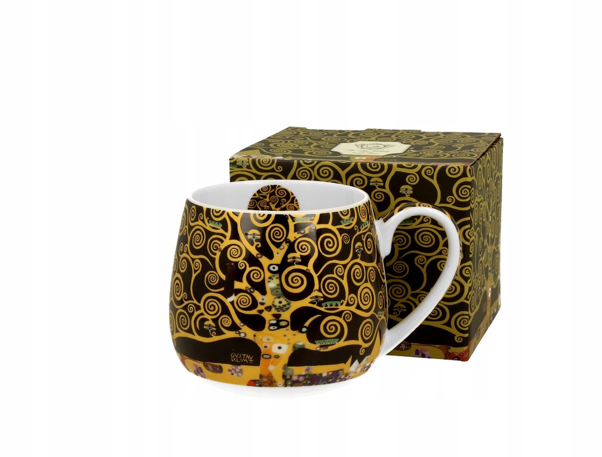 Klimt Boom des Levens Mok - Porselein, 430ml