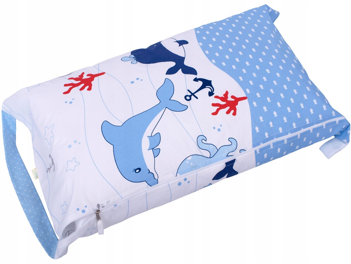 BOBO Daycare Slaapzakhoes "Ocean" - 73x43cm Katoen
