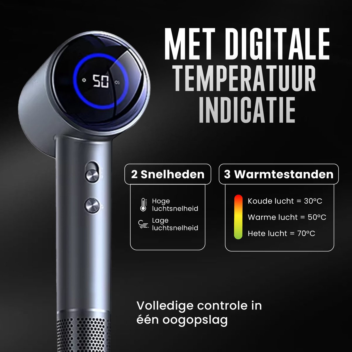 De Gadgetwinkel Goodcare QuickDry Fohn met Diffuser - afbeelding 2
