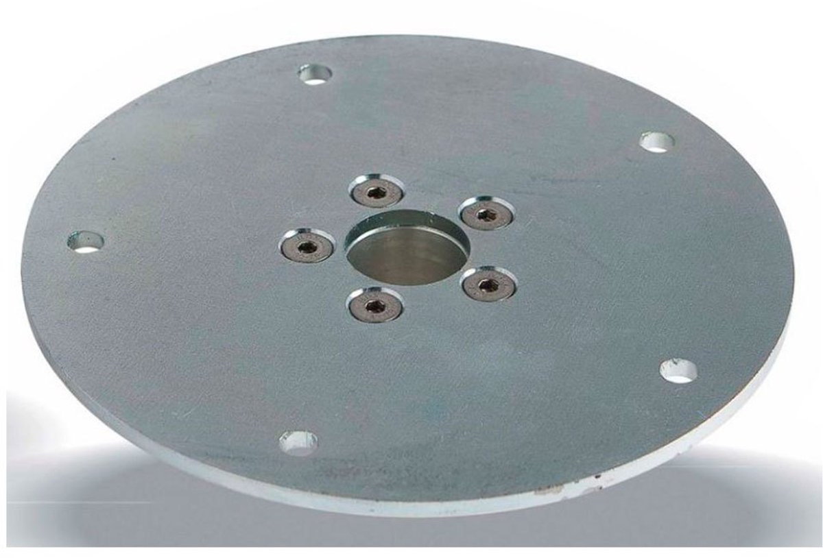 Pike N Bass Stalen Bodemplaat D 180 Mm Grijs 180 mm