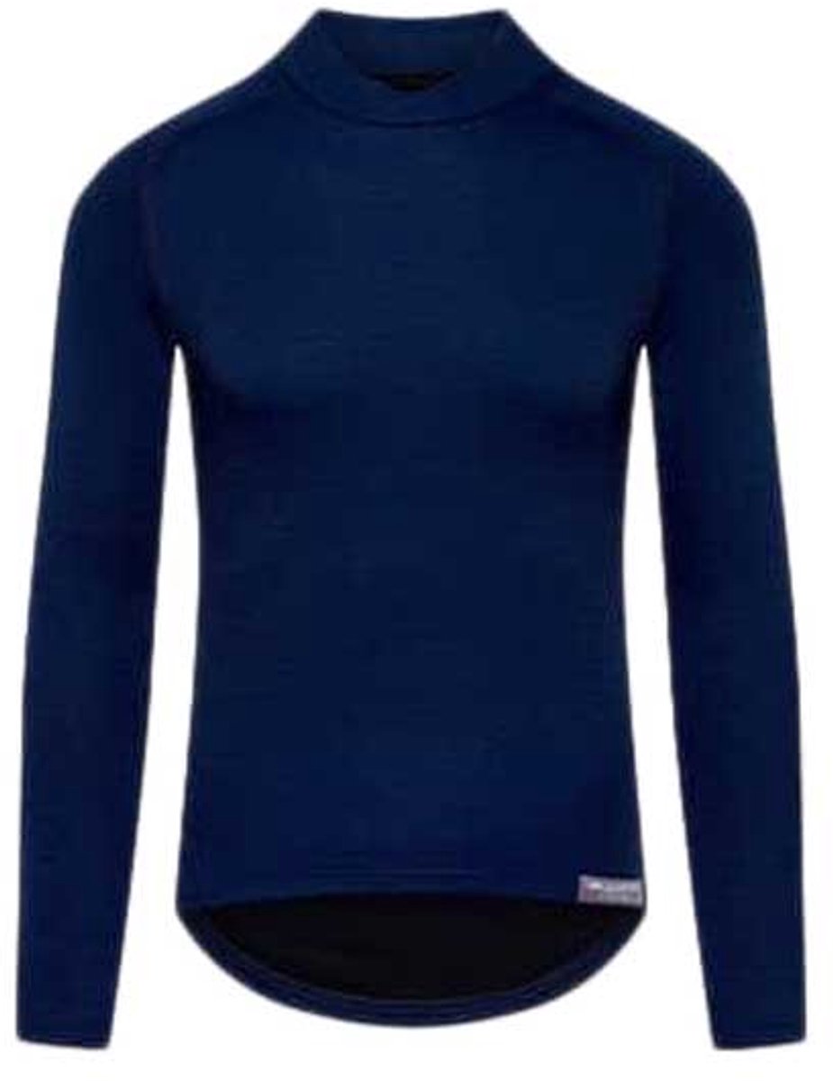 CafÉ Du Cycliste Cosette Lange Mouwen Basislaag Blauw M Man