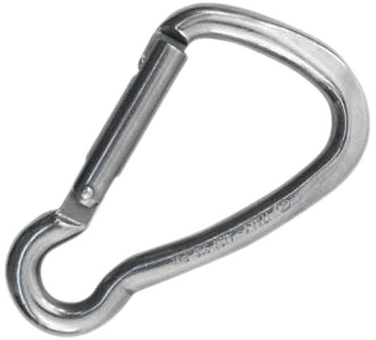 Kong Italy Harness Kl Karabijnhaak Zilver 120 mm