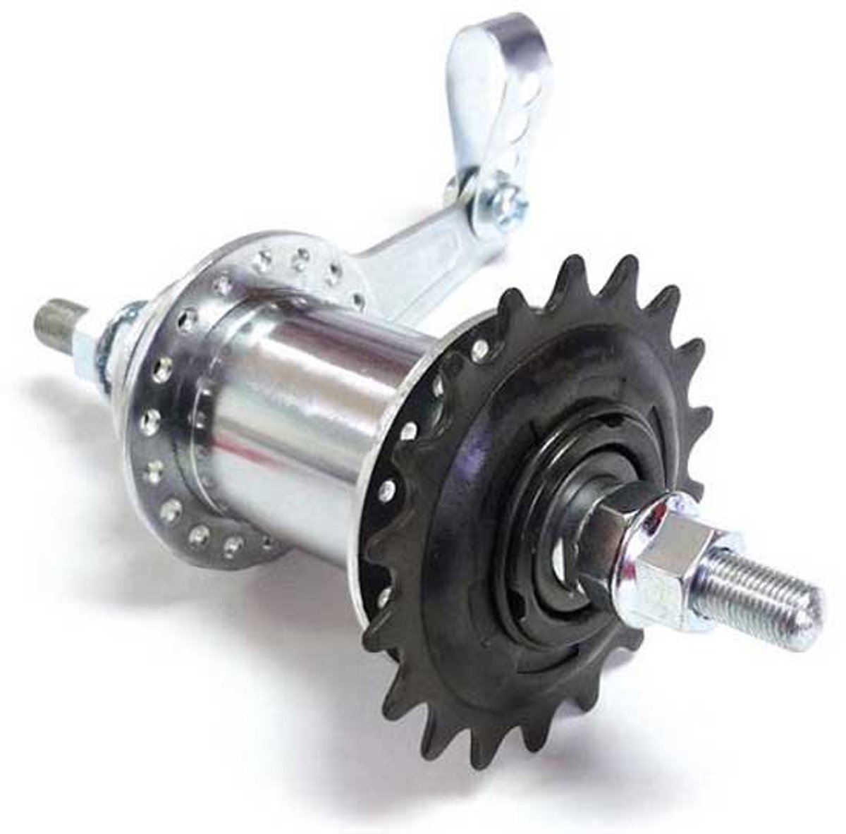 Gurpil Back-pedal 18t Achternaaf Zilver 36H / 9.5 x 110 mm