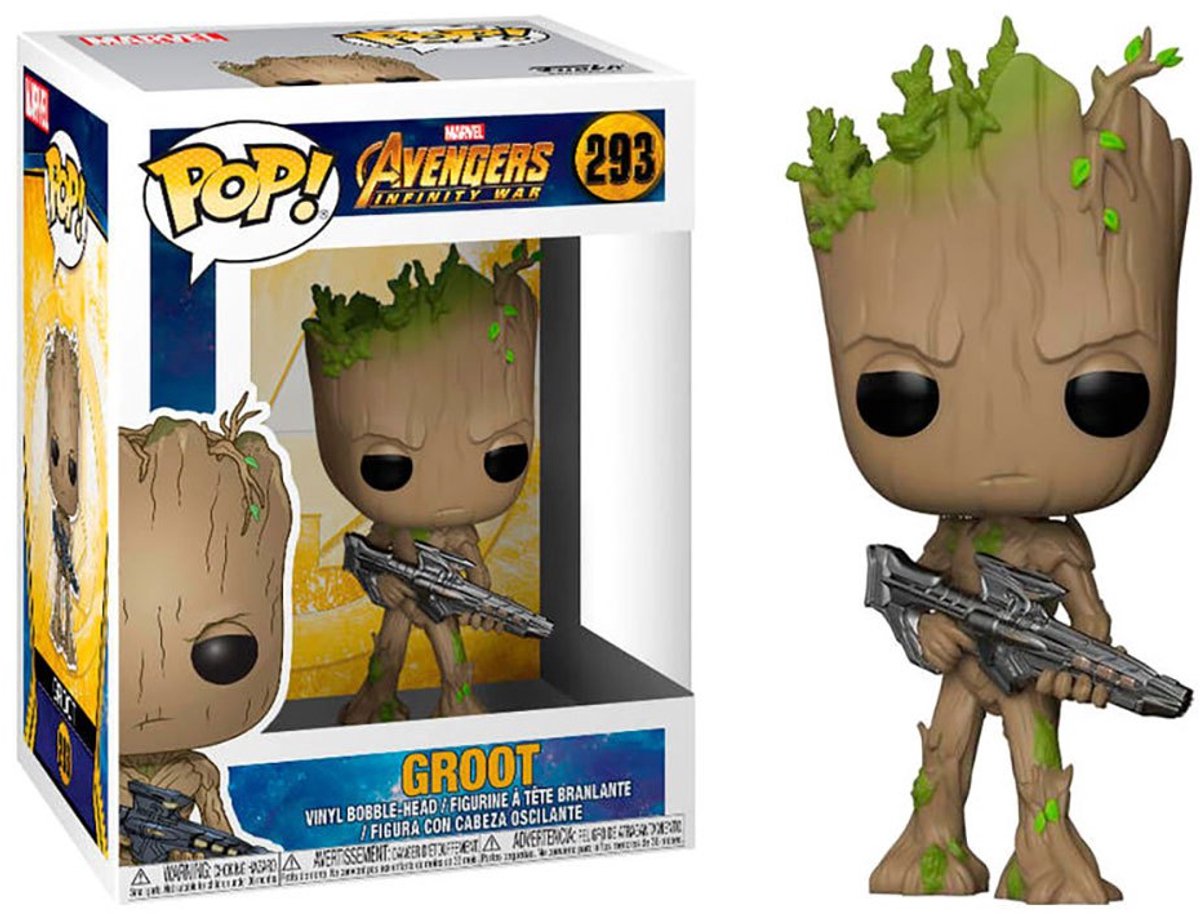 Funko Pop! Avengers Infinity War Groot - #293 Verzamelfiguur — afbeelding 3