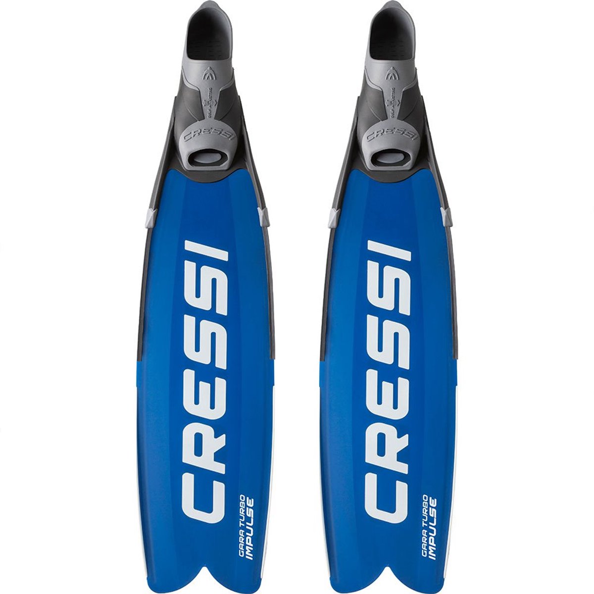 Cressi Gara Turbo Impulse Duikvinnen Blauw EU 46-47