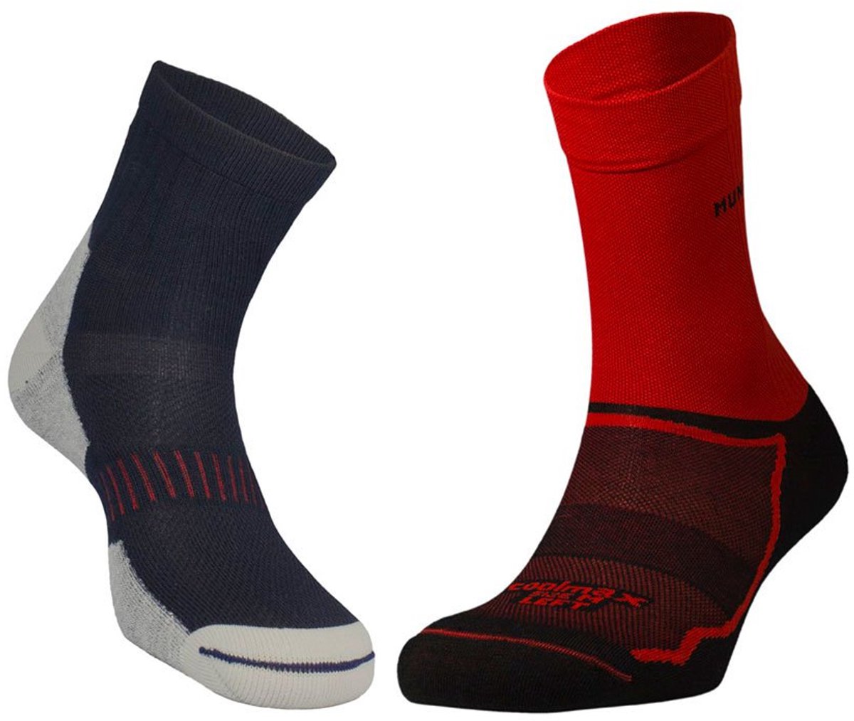 Mund Socks Pack Camino De Santiago Sokken Rood,Grijs EU 46-49 Man