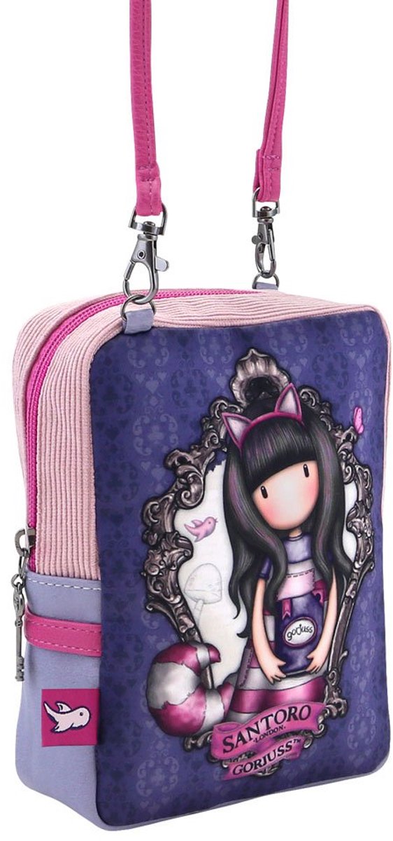 Santoro London Gorjuss™ Cheshire Cat Schoudertas Veelkleurig Kinderen