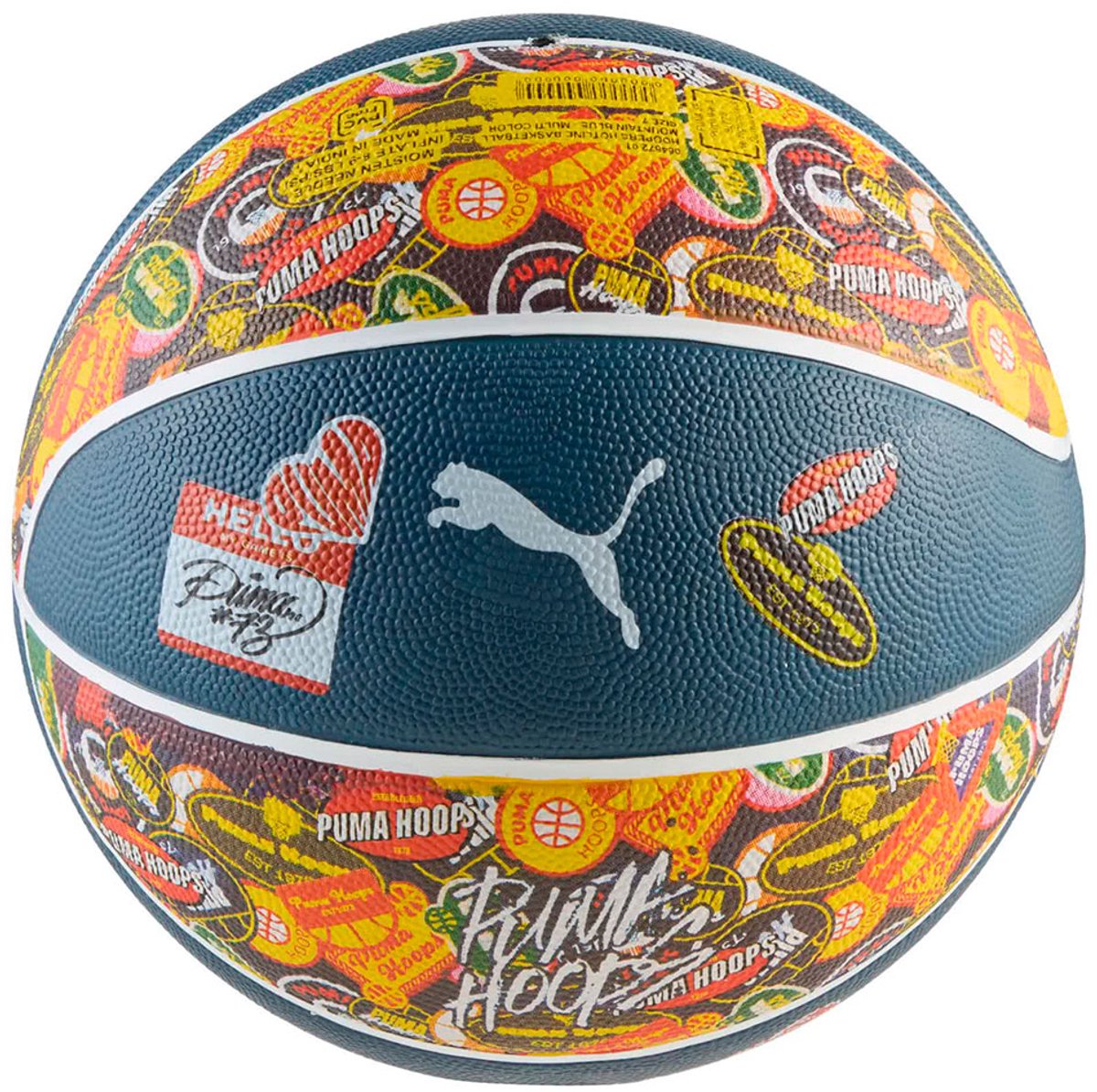Puma Hoopers Hotline Basketbal Bal Veelkleurig Multicolor