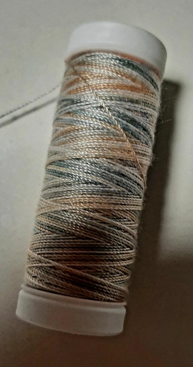 Corna siersteekgaren garen - 90m - polyester - gemelleerd roze beige blauw - stikgaren - naaigaren - knoopsgatgaren