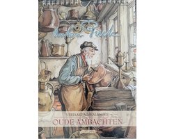 Verjaardagskalender Anton Pieck - Kalender voor verjaardagen per maand