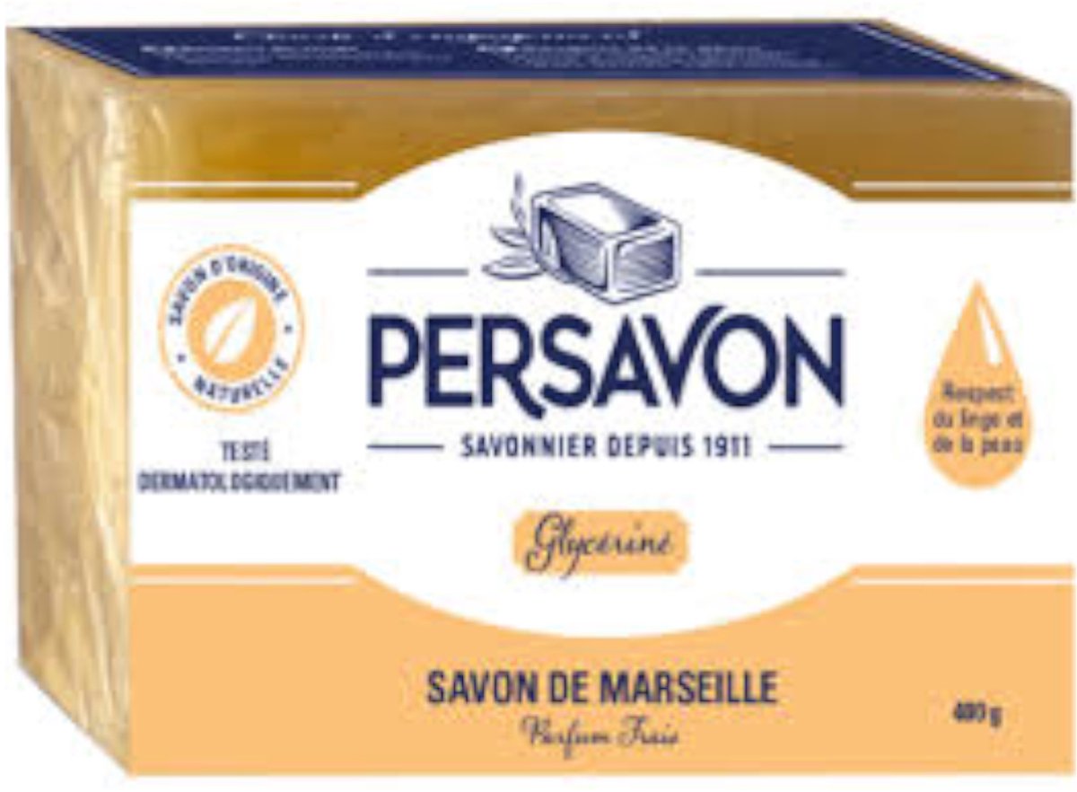 Persavon zeepblok glycerine marseille 400gr