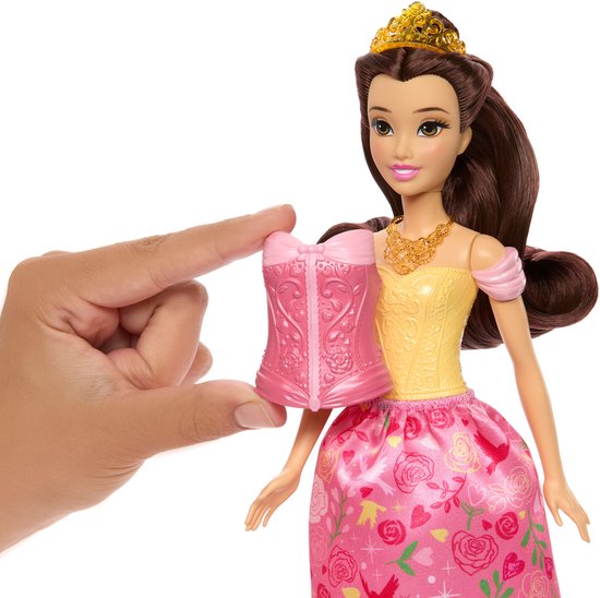 Disney Princess Belle 2 In 1 Stories Fashion Pop Roze Kinderen — afbeelding 3
