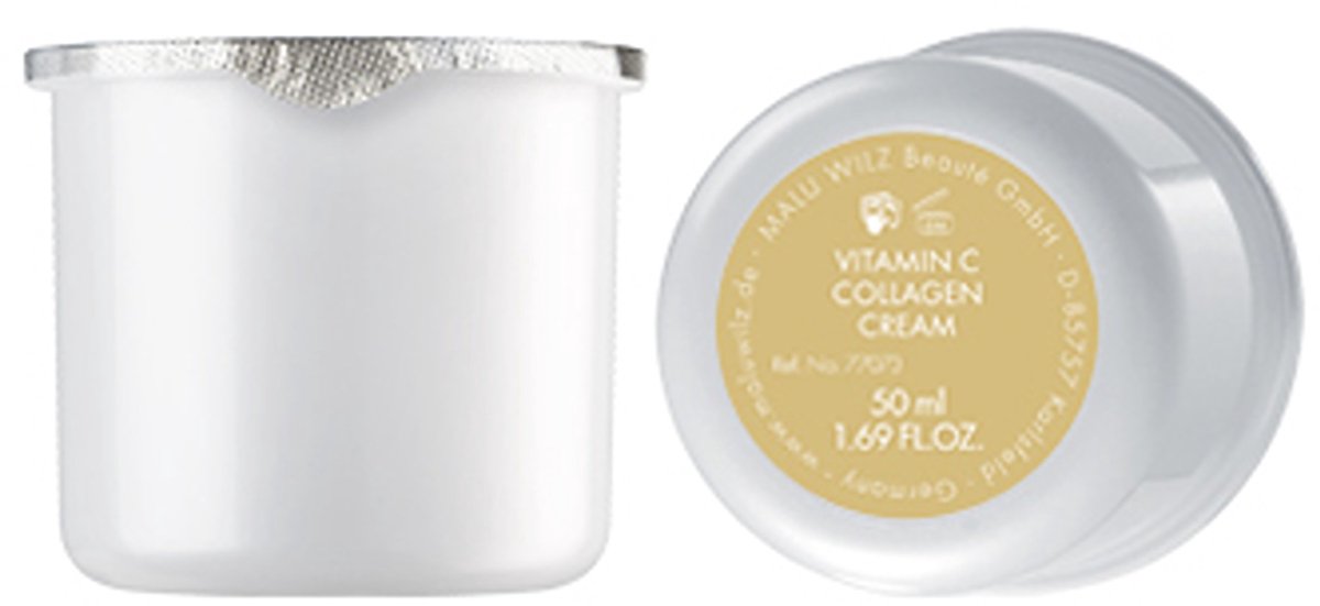 Malu Wilz - Vitamine C Collageen Crème - Navulling - refill- 50ml