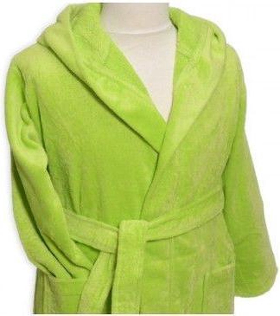Velours Badjas Lime - 98/104