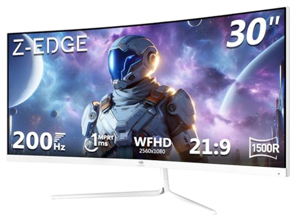 Ultrabrede Gaming Monitor 30'' met 200Hz, 1ms Reactietijd en 2560x1080 Resolutie