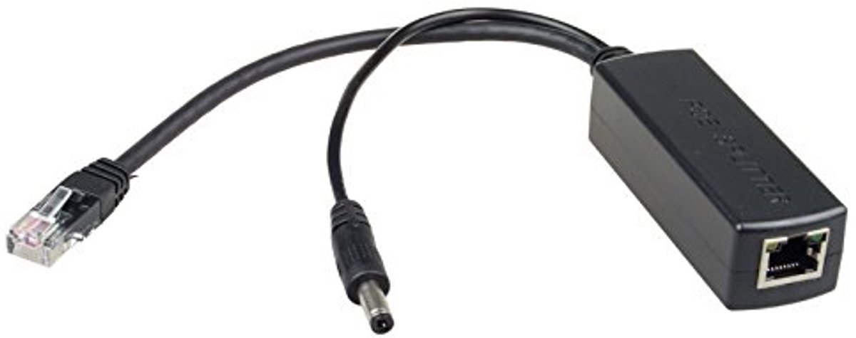 Active PoE Splitter 48V naar 12V - Gigabit Ethernet 10/100/1000Mbps